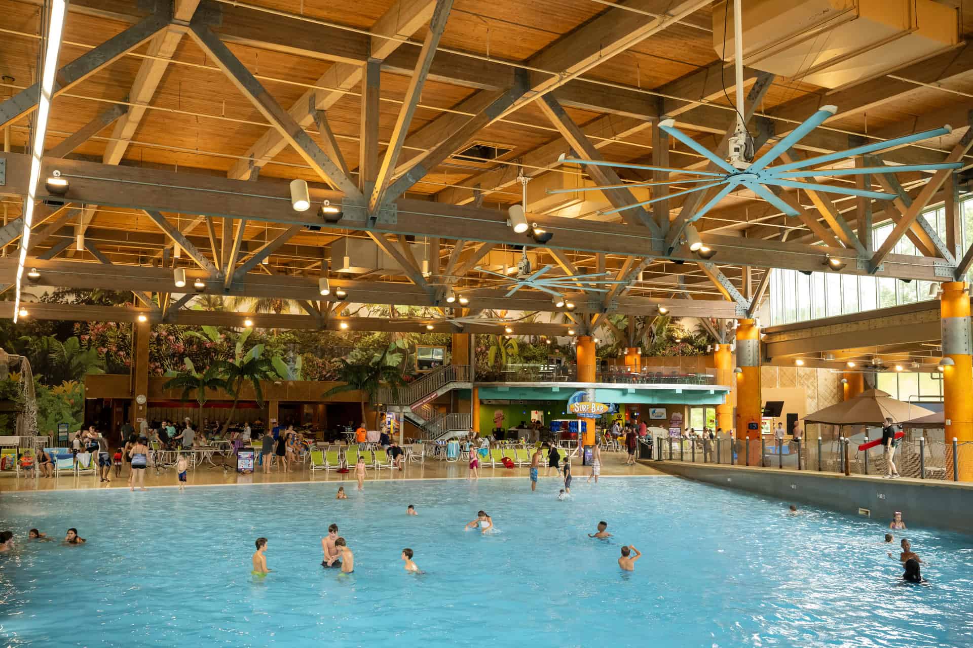 view of the wave pool