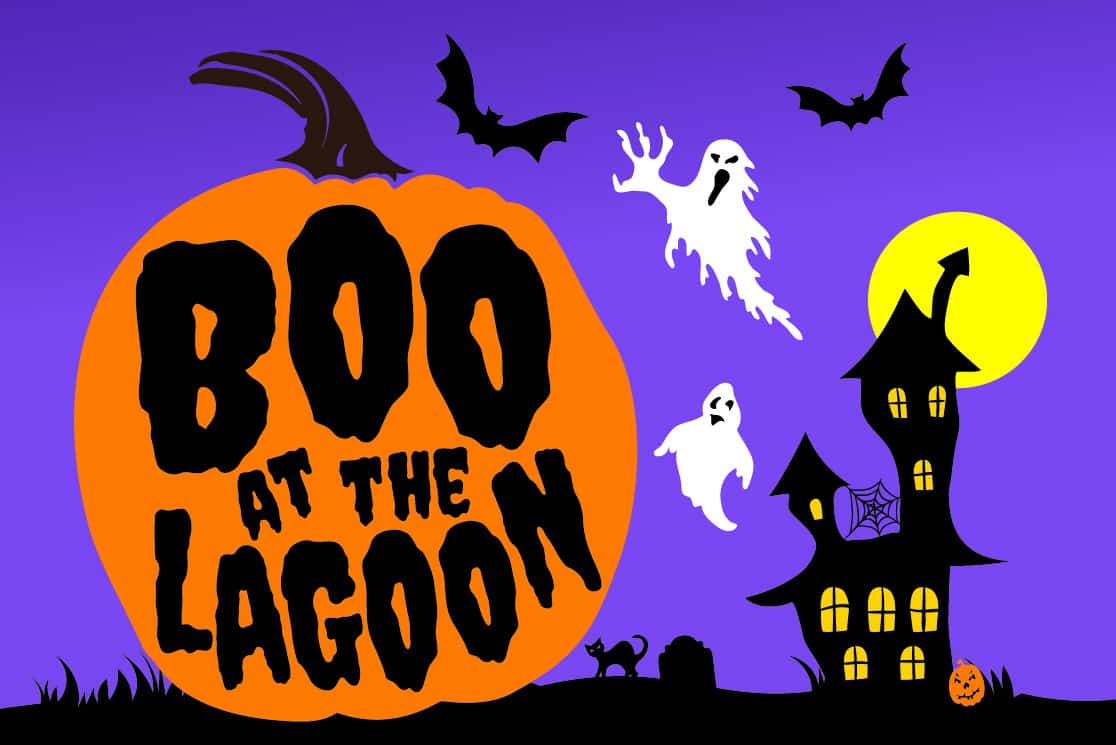 ghosts, bats, and a haunted house: boo at the lagoon