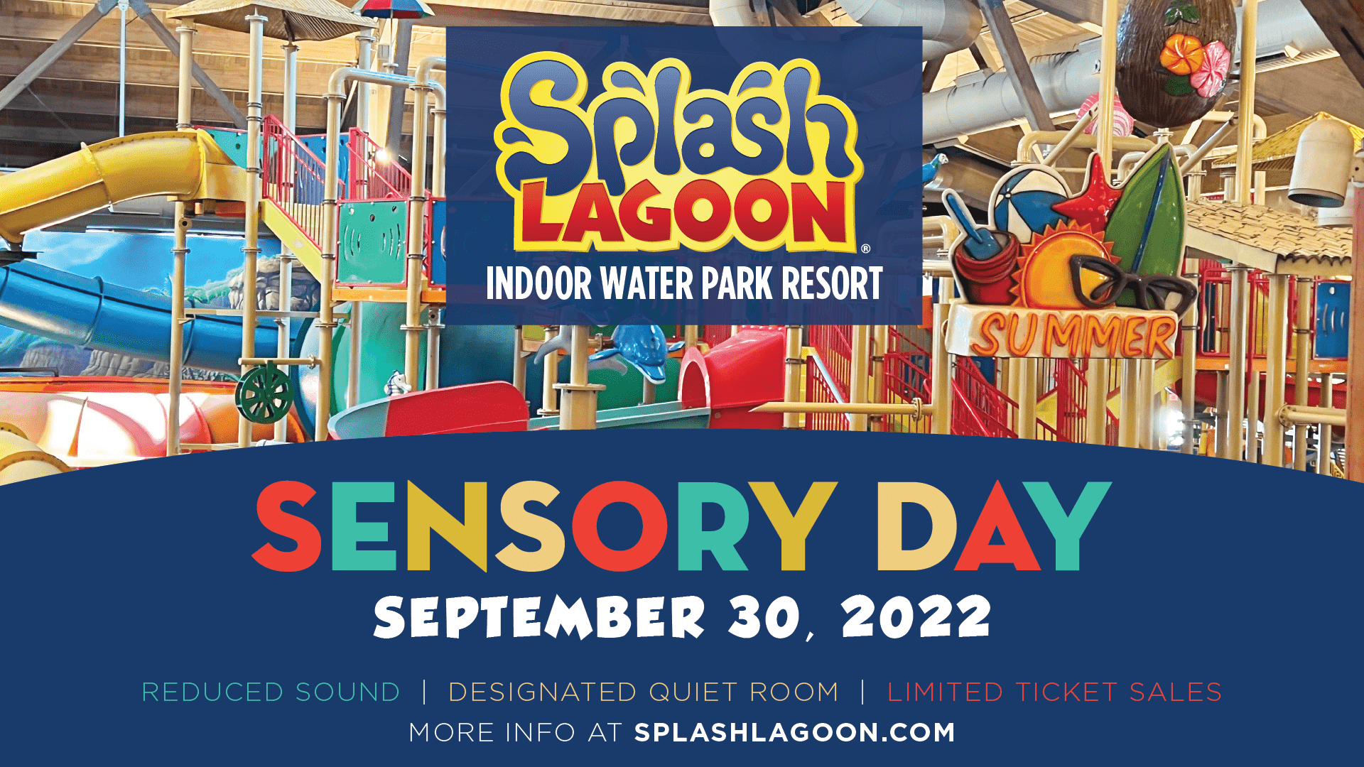 sensory day at Splash Lagoon